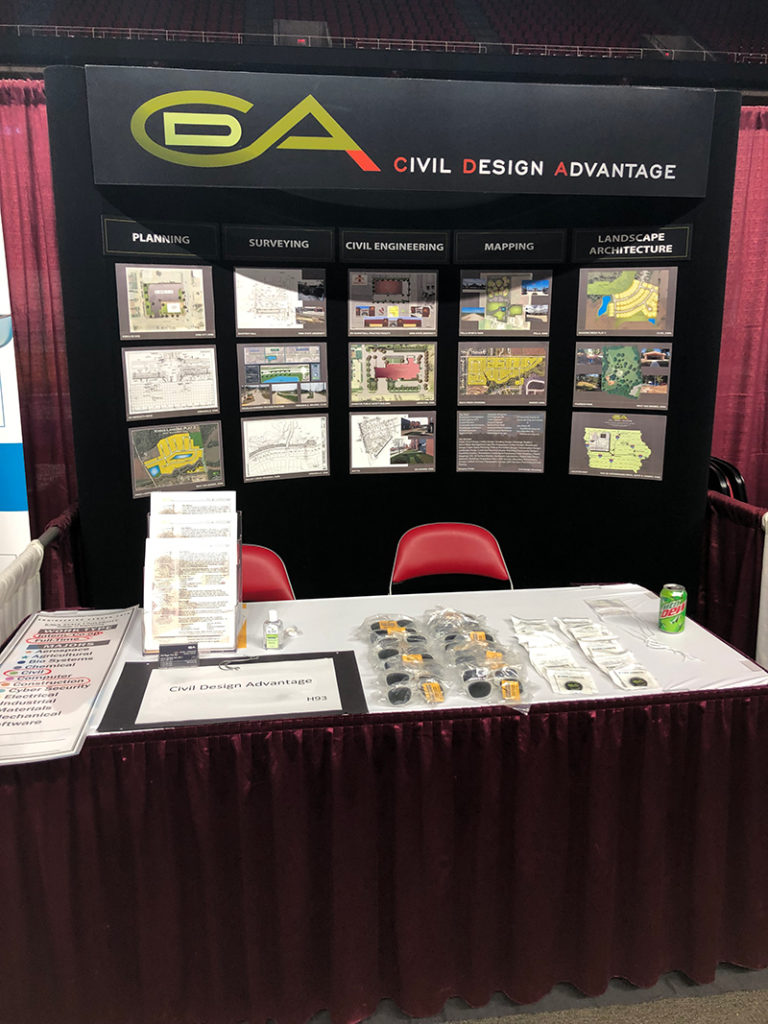 Engineering Career Fair at Iowa State University Civil Design Advantage